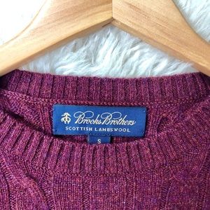 Brooke’s Brothers Scottish lambswool sweater